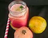 A picture of step 4 of OrNate (orange + pomegranate).