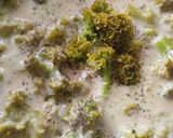 Foto del paso 6 de la receta: Brócoli con queso cremoso🥦🧀🥛🥯🍚🍱