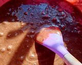 A picture of step 1 of Creamy Chocolate cake.