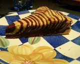 Une image de l'étape 6 de Gâteau zèbre.
