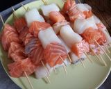 A picture of step 5 of Fish Skewers.