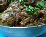 A picture of step 10 of Spicy Mutton fry.