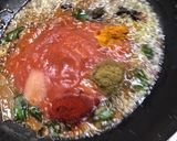 A picture of step 4 of Tomato rice.