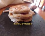 Φωτογραφία βήματος 9 της συνταγής Pancakes με μύρτιλα και σμέουρα 🥞🫐