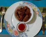 A picture of step 7 of Chicken popcorn.