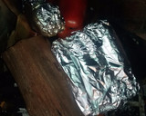 Foto del paso 3 de la receta: Zapallo relleno vegetariano a la parrilla