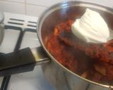 A picture of step 12 of Squid rings pillaw.