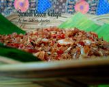 Foto langkah ke 5 dari resep Sambal Rebon Kelapa.