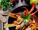 Gambar langkah 14 resipi Tomyam Sardin #MAHN.