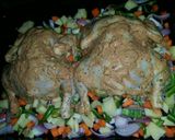 صورة لخطوة 5 من وصفة صينية دجاج بالخضار بالفرن 😋