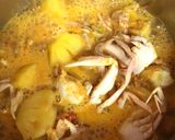Gambar langkah 3 resipi Gulai tumis darat baby crab bersama nanas 🍍🦀.