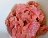 Hình bước làm 2 của món Cơm chiên dưa bò