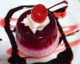 Foto langkah ke 4 dari resep Puding naga merah putih.