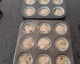 A picture of step 4 of 1 bowl banana nut muffins.