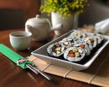 Foto langkah ke 6 dari resep Kimbab (sushi ala korea).