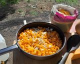 A picture of step 3 of Camping Squash Risotto.