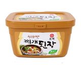 Hình bước làm 1 của món 청국장- Canh đậu tương đậm đặc lên men (khác với canh đậu tương 된장찌개 nha)