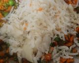 A picture of step 3 of Besan sandwich.