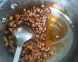 A picture of step 3 of Boondi with Gram flour & Jaggery Powder Syrup😋.