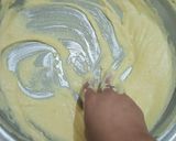 A picture of step 1 of Dahi Bhalla.