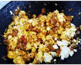 A picture of step 2 of Paneer Bhurji.