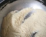 A picture of step 1 of Ravva kesari.