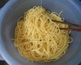 Hình bước làm 1 của món Mì Ý sốt bò bằm