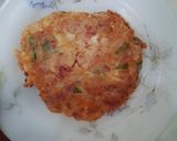 Foto langkah ke 5 dari resep Telur kornet dadar (buat anak 1.5 th).