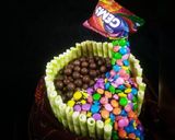 A picture of step 12 of Anti-Gravity Cake (cotton sponge cake).