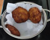 A picture of step 6 of Ripe plantain cutlet.