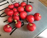 Une image de l'étape 6 de Salade de printemps aux radis cerises et mozzarella di buffala.