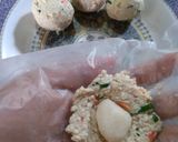 Foto langkah ke 3 dari resep Bola2 Tahu Isi Bakso Ikan.