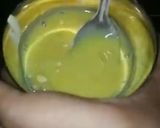 A picture of step 9 of Badam milkshake.