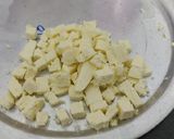 A picture of step 1 of Paneer Gravy.