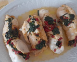 Foto del paso 7 de la receta: Pechugas de pollo rellenas con espinacas