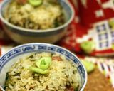 簡單樸實的上海菜飯 Shanghai Style Steam Sausage Rice的食譜步驟1照片