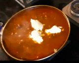A picture of step 4 of Dal Makhani.
