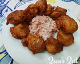 A picture of step 4 of Maash and Methi Bhajiye.