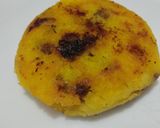 Foto del paso 2 de la receta: Arepa🫓burger🍔de pollo🥯🍗🍍🧀🧄