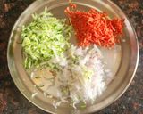 A picture of step 1 of Rajma curd salad.