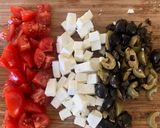 A picture of step 3 of Stuffed peppers with Thai red curry couscous 🫑 🍅.