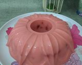 Foto langkah ke 7 dari resep Red Velvet Puding with Cheese Vla.