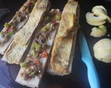 Foto del paso 4 de la receta Bocadillo de tortilla con manzana