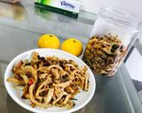Hình bước làm 6 của món Gà khô nướng chanh quýt