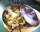 A picture of step 6 of CHICKEN MALAI HANDI😋.