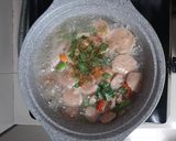 Foto langkah ke 7 dari resep Sayur sop bening ceker bakso.