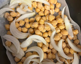 Foto del paso 1 de la receta: Bacalao con garbanzos y espinacas en freidora de aire