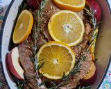 Rozmaringos - narancsos kacsasült recept fázis 6 fotója