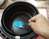 A picture of step 3 of Air Fryer Masoor Dal Ring Pakora.