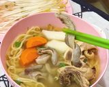 Hình bước làm 3 của món Mì bao tử hầm tiêu